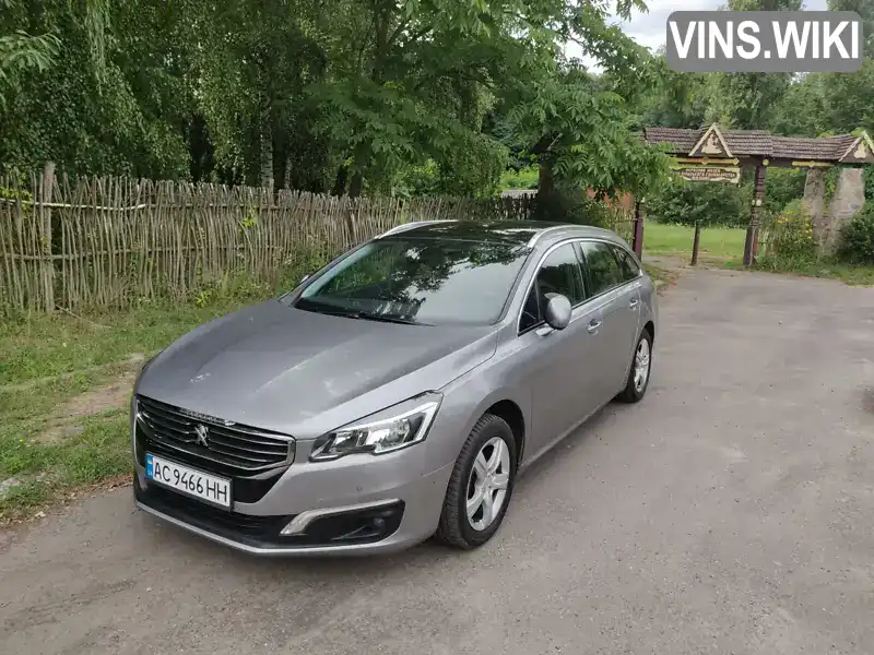 Универсал Peugeot 508 2014 1.6 л. Робот обл. Волынская, Луцк - Фото 1/21