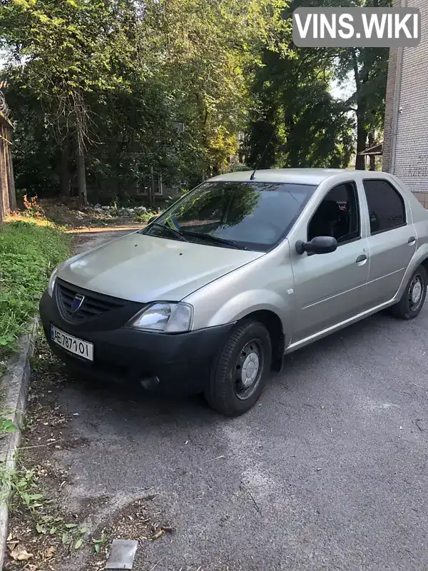 Седан Dacia Logan 2006 1.39 л. Ручная / Механика обл. Днепропетровская, Каменское (Днепродзержинск) - Фото 1/6