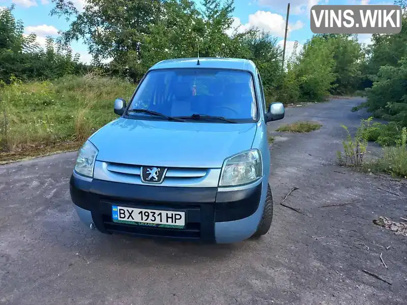 VF3GJNFUC95102556 Peugeot Partner 2004 Минивэн 1.6 л. Фото 4