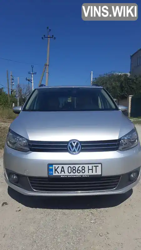 Микровэн Volkswagen Touran 2013 1.6 л. Автомат обл. Житомирская, Бердичев - Фото 1/21