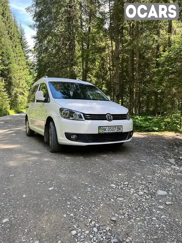 Мінівен Volkswagen Caddy 2011 1.6 л. Ручна / Механіка обл. Рівненська, Вараш (Кузнецовськ) - Фото 1/21