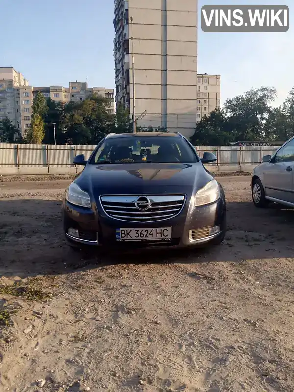 Універсал Opel Insignia 2010 1.96 л. Ручна / Механіка обл. Рівненська, Рівне - Фото 1/5