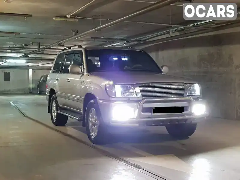 Позашляховик / Кросовер Toyota Land Cruiser 2002 4.7 л. Автомат обл. Київська, Київ - Фото 1/8