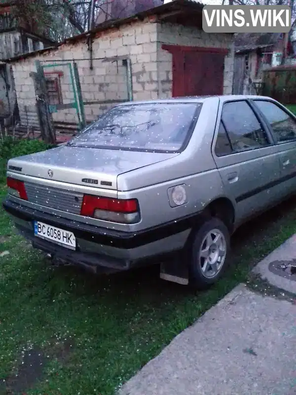 Седан Peugeot 405 1987 1.6 л. Ручная / Механика обл. Львовская, Каменка-Бугская - Фото 1/21