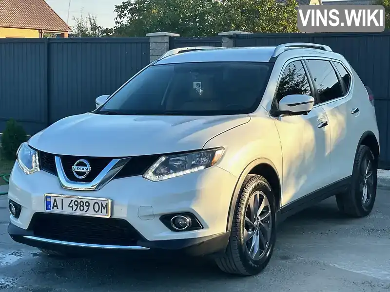 Позашляховик / Кросовер Nissan Rogue 2016 2.49 л. Варіатор обл. Київська, Бориспіль - Фото 1/21