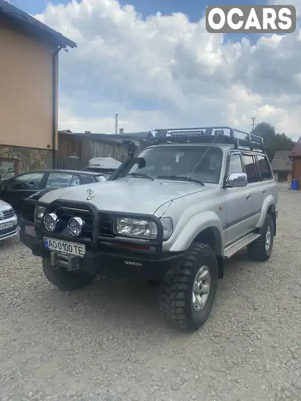 Позашляховик / Кросовер Toyota Land Cruiser 1997 4.5 л. Ручна / Механіка обл. Закарпатська, Рахів - Фото 1/13