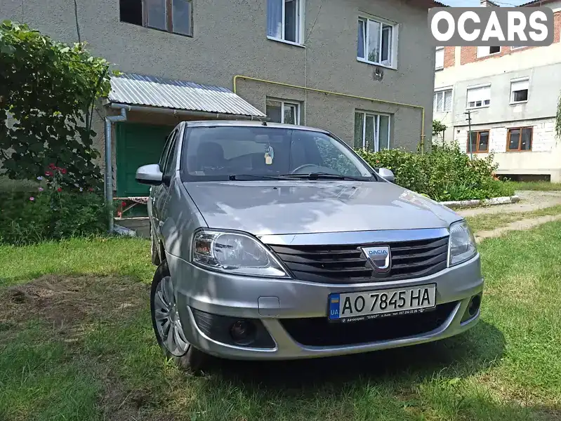 Седан Dacia Logan 2008 1.39 л. Ручная / Механика обл. Закарпатская, Свалява - Фото 1/9