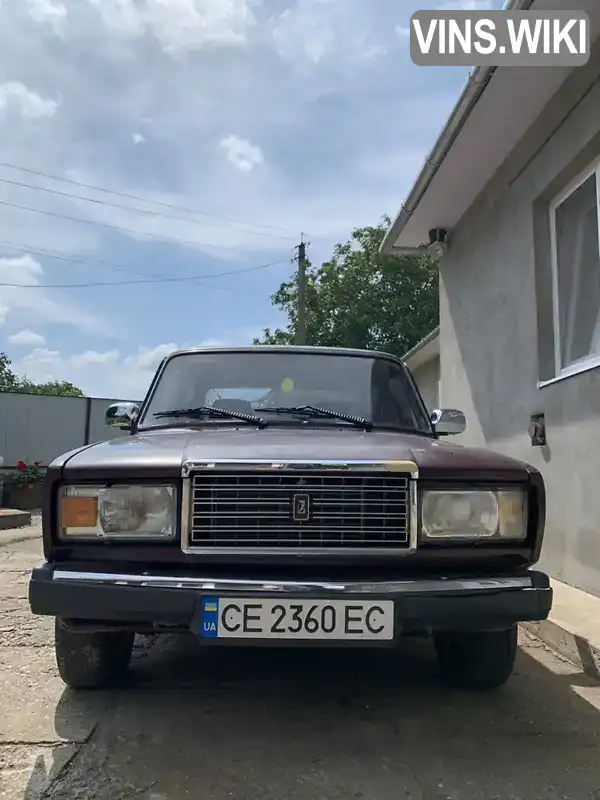 Седан ВАЗ / Lada 2107 2005 1.45 л. Ручная / Механика обл. Черновицкая, Заставна - Фото 1/7