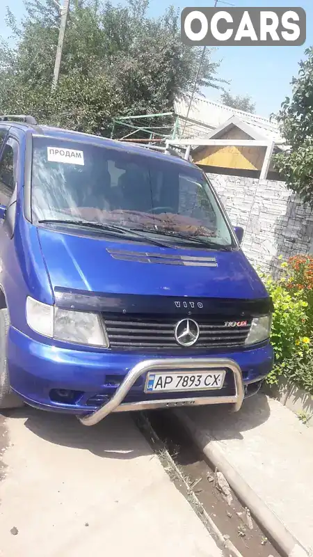 Мінівен Mercedes-Benz Vito 2000 2.2 л. Ручна / Механіка обл. Запорізька, Запоріжжя - Фото 1/4