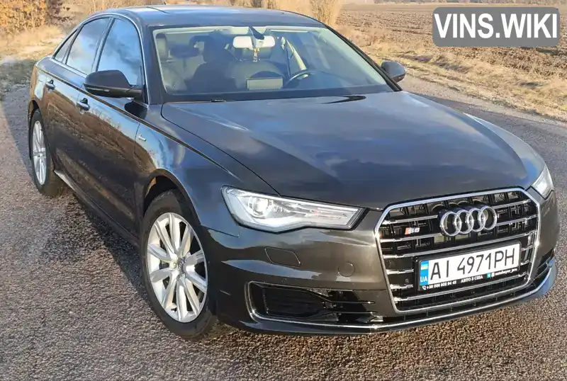 Седан Audi A6 2015 3 л. Автомат обл. Київська, Фастів - Фото 1/21