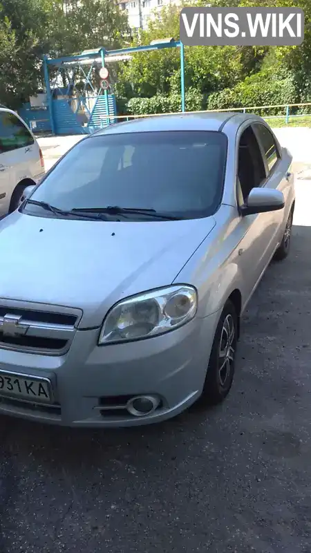 Седан Chevrolet Aveo 2008 1.6 л. Ручная / Механика обл. Запорожская, Запорожье - Фото 1/15