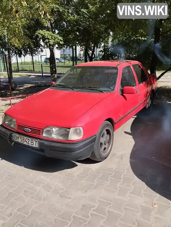 Седан Ford Sierra 1989 1.95 л. обл. Сумська, Суми - Фото 1/8