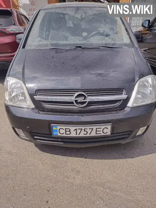 Мікровен Opel Meriva 2003 1.6 л. Ручна / Механіка обл. Чернігівська, Чернігів - Фото 1/14