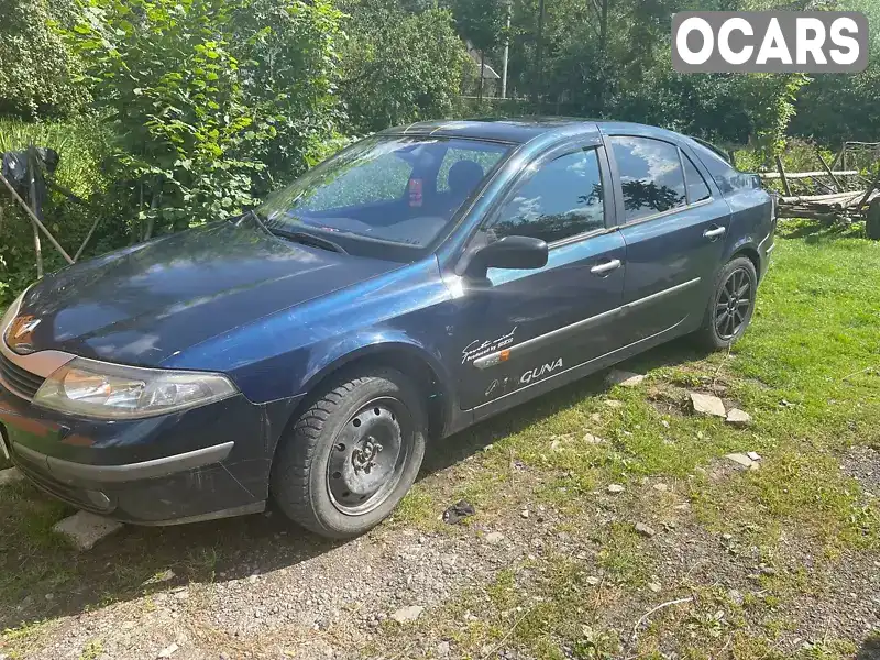 Ліфтбек Renault Laguna 2002 1.9 л. Ручна / Механіка обл. Львівська, Турка - Фото 1/9