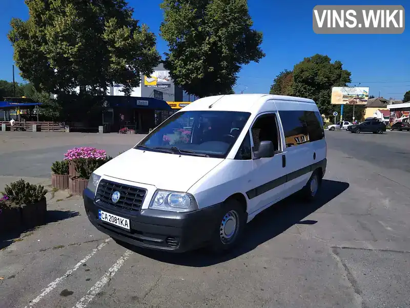 Мінівен Fiat Scudo 2005 1.9 л. Ручна / Механіка обл. Черкаська, Звенигородка - Фото 1/11