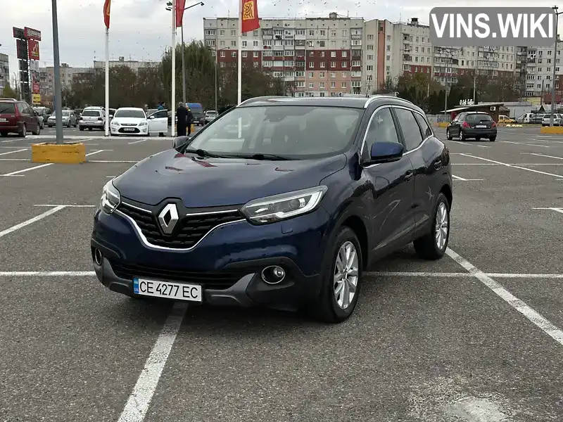 Позашляховик / Кросовер Renault Kadjar 2016 1.5 л. Ручна / Механіка обл. Чернівецька, Чернівці - Фото 1/21