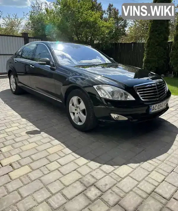 Седан Mercedes-Benz S-Class 2007 2.99 л. Автомат обл. Рівненська, Рівне - Фото 1/21