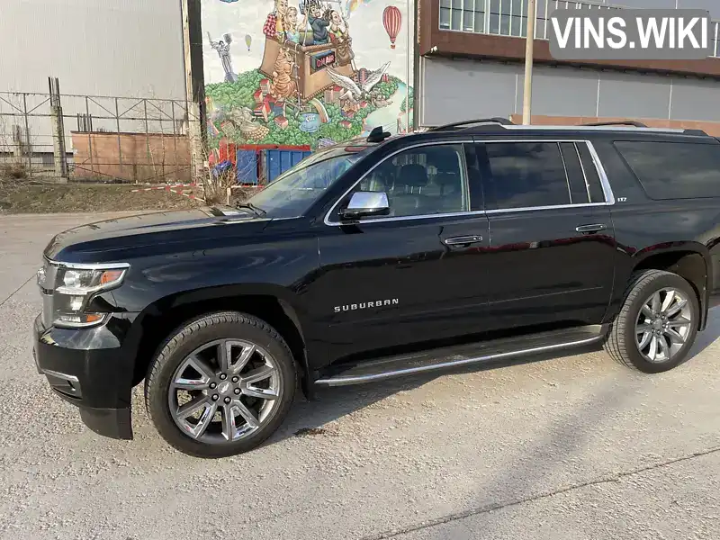 Позашляховик / Кросовер Chevrolet Suburban 2015 5.33 л. Автомат обл. Київська, Київ - Фото 1/21