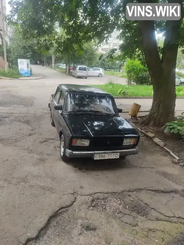 Седан ВАЗ / Lada 2107 1991 1.45 л. Ручная / Механика обл. Черновицкая, Черновцы - Фото 1/9