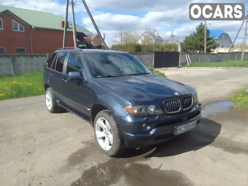 Позашляховик / Кросовер BMW X5 2003 2.99 л. Ручна / Механіка обл. Волинська, Луцьк - Фото 1/13