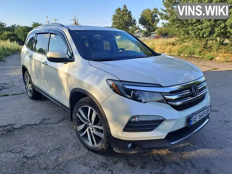 Позашляховик / Кросовер Honda Pilot 2015 3.47 л. Автомат обл. Київська, Київ - Фото 1/21