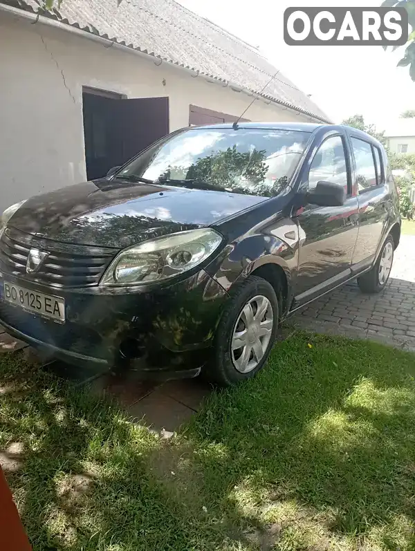 Хетчбек Dacia Sandero 2009 1.4 л. Ручна / Механіка обл. Тернопільська, Тернопіль - Фото 1/21