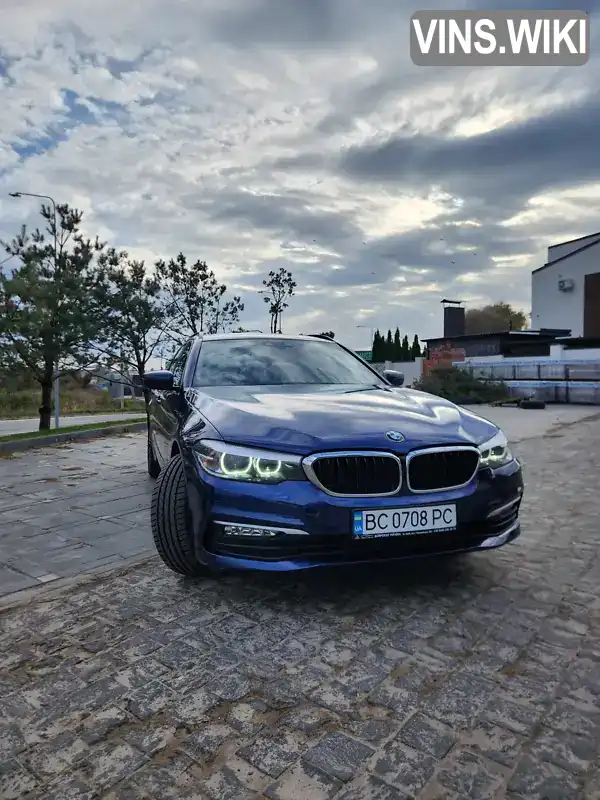 WBAJN51030B256751 BMW 5 Series 2018 Универсал 2.99 л. Фото 2