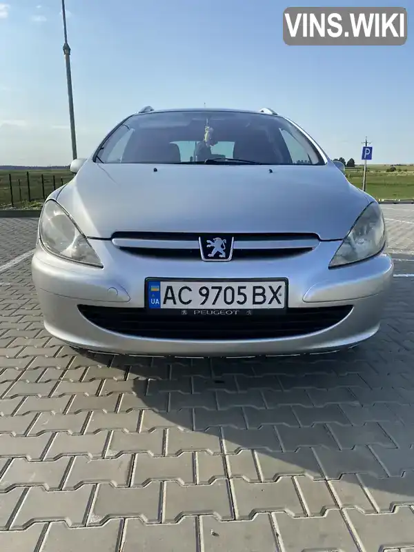 Універсал Peugeot 307 2003 2 л. Ручна / Механіка обл. Волинська, Горохів - Фото 1/21