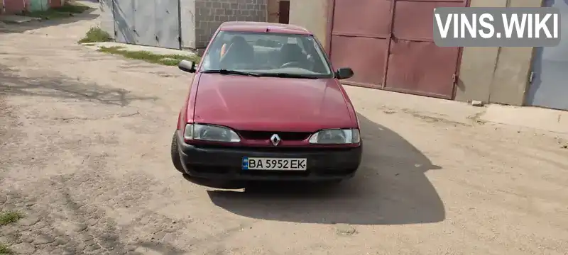 Хэтчбек Renault 19 1997 1.4 л. Ручная / Механика обл. Кировоградская, Кропивницкий (Кировоград) - Фото 1/9