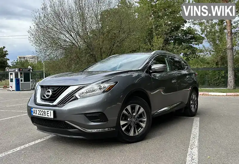 Позашляховик / Кросовер Nissan Murano 2015 3.5 л. Автомат обл. Харківська, Харків - Фото 1/21