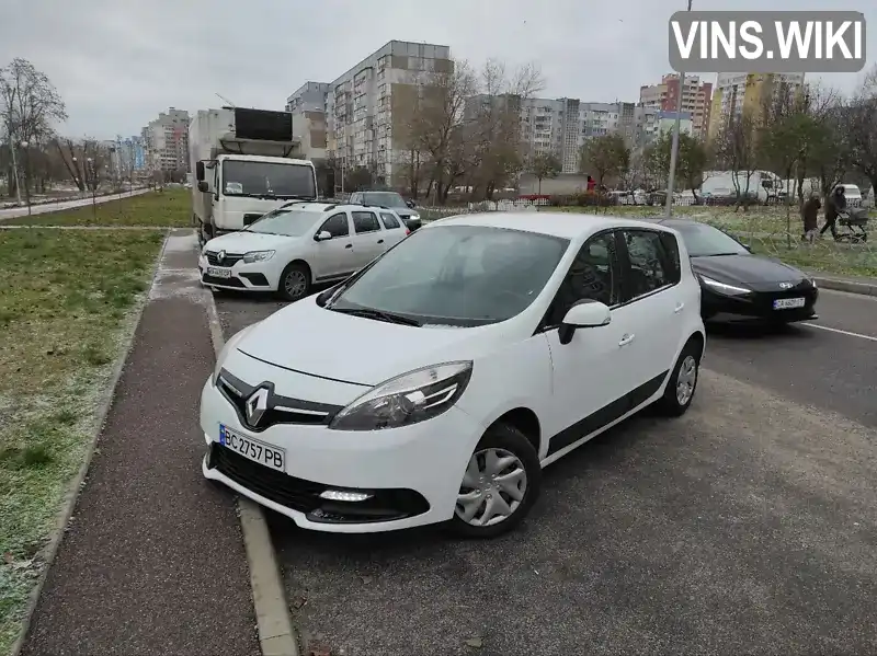 Минивэн Renault Scenic 2013 1.46 л. Ручная / Механика обл. Черкасская, Черкассы - Фото 1/9