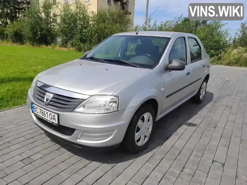 Седан Dacia Logan 2011 1.15 л. Ручная / Механика обл. Львовская, Львов - Фото 1/10