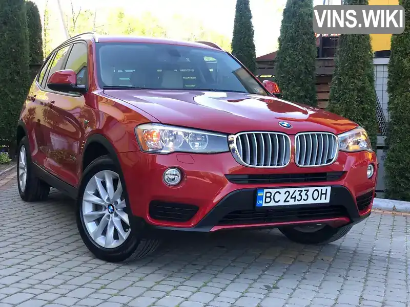 Внедорожник / Кроссовер BMW X3 2017 2 л. Автомат обл. Львовская, Трускавец - Фото 1/21