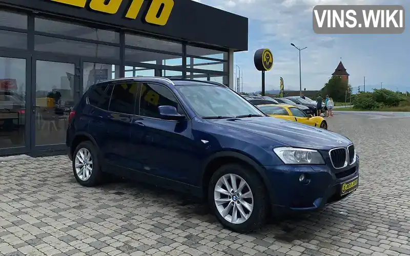 Позашляховик / Кросовер BMW X3 2011 2 л. Ручна / Механіка обл. Закарпатська, Мукачево - Фото 1/21