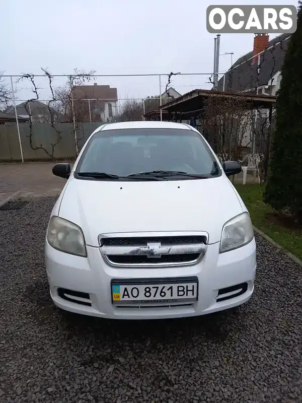 Седан Chevrolet Aveo 2007 1.5 л. Ручна / Механіка обл. Закарпатська, Ужгород - Фото 1/13