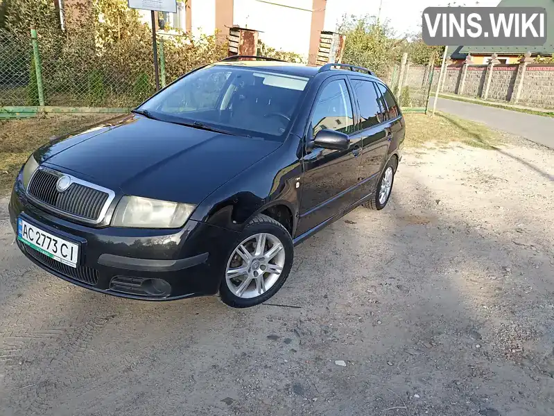 Універсал Skoda Fabia 2005 1.39 л. Ручна / Механіка обл. Волинська, location.city.volodymyr - Фото 1/7