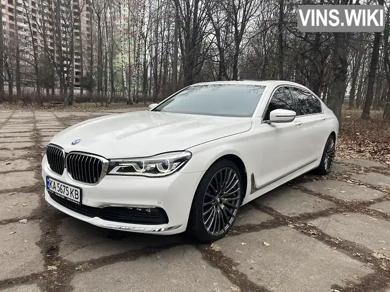 Седан BMW 7 Series 2017 2.98 л. Автомат обл. Київська, Київ - Фото 1/21