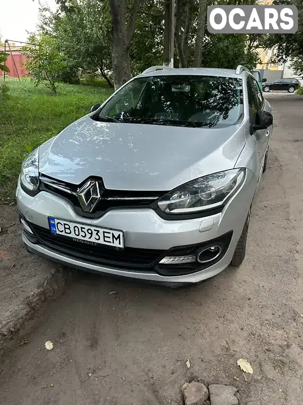 Універсал Renault Megane 2015 1.46 л. Ручна / Механіка обл. Чернігівська, Прилуки - Фото 1/11