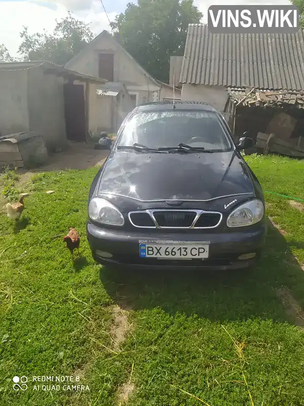 Седан Daewoo Lanos 2008 1.5 л. Ручна / Механіка обл. Хмельницька, Білогір'я - Фото 1/5