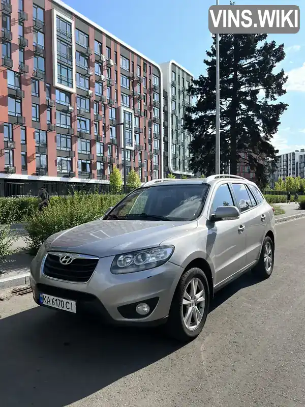 Позашляховик / Кросовер Hyundai Santa FE 2011 2.2 л. Автомат обл. Київська, Київ - Фото 1/12