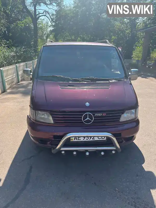 Минивэн Mercedes-Benz Vito 1998 2.3 л. Ручная / Механика обл. Днепропетровская, Кривой Рог - Фото 1/12