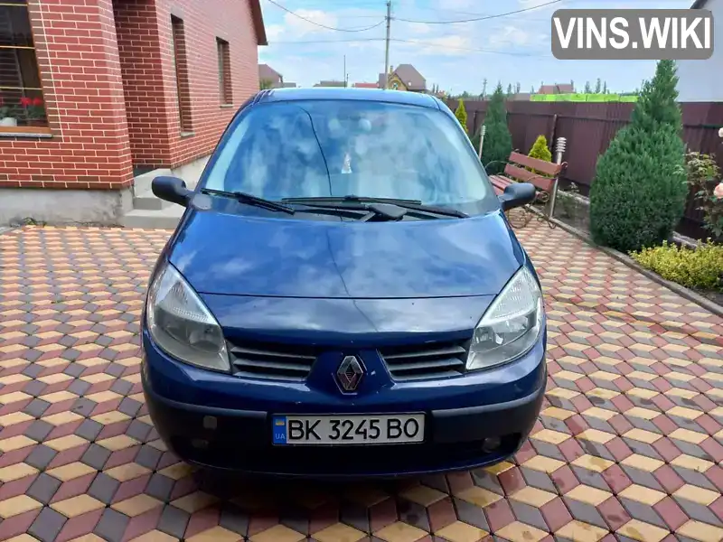 Мінівен Renault Scenic 2004 1.46 л. Ручна / Механіка обл. Рівненська, Володимирець - Фото 1/12