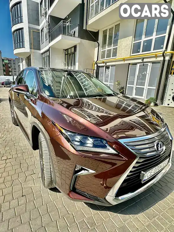 Позашляховик / Кросовер Lexus RX 2017 3.5 л. Варіатор обл. Чернівецька, Чернівці - Фото 1/13