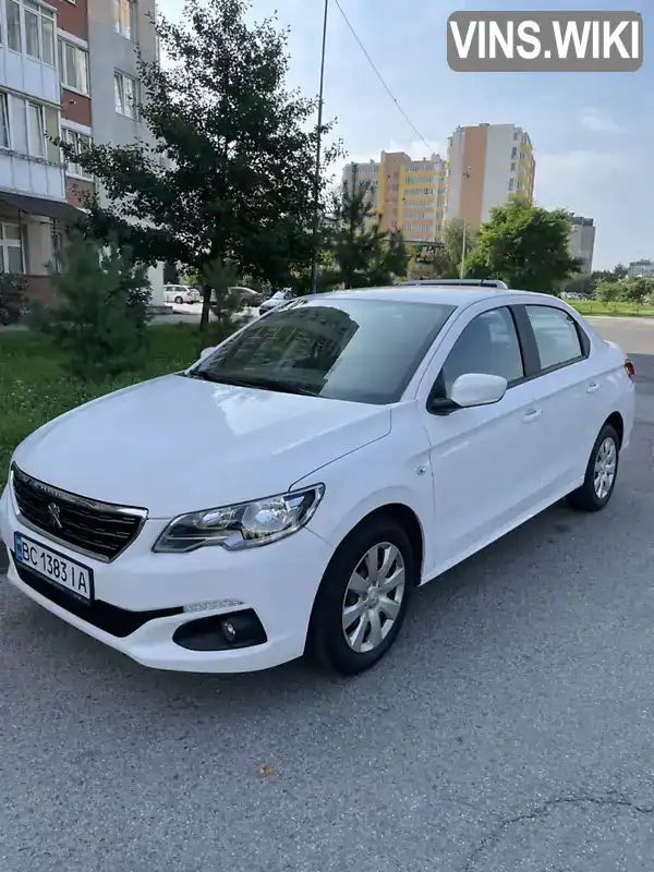 VF3DDNFP0KJ669912 Peugeot 301 2019 Седан 1.59 л. Фото 2