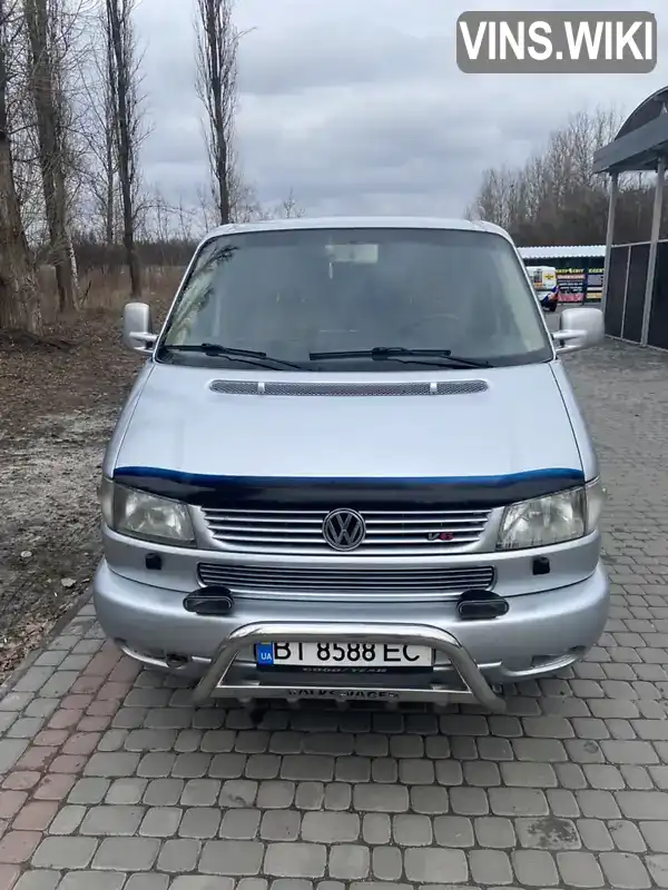 Мінівен Volkswagen Caravelle 2003 2.8 л. Автомат обл. Полтавська, Кременчук - Фото 1/9