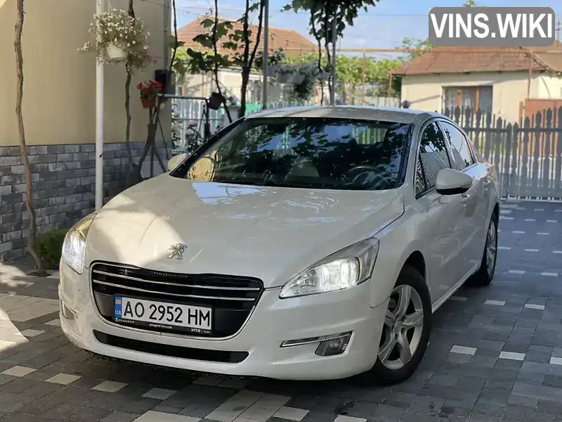 Седан Peugeot 508 2011 1.6 л. Ручна / Механіка обл. Закарпатська, Мукачево - Фото 1/20