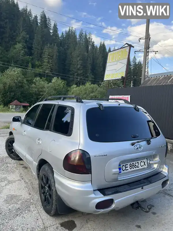 Позашляховик / Кросовер Hyundai Santa FE 2002 2 л. Ручна / Механіка обл. Чернівецька, Путила - Фото 1/21