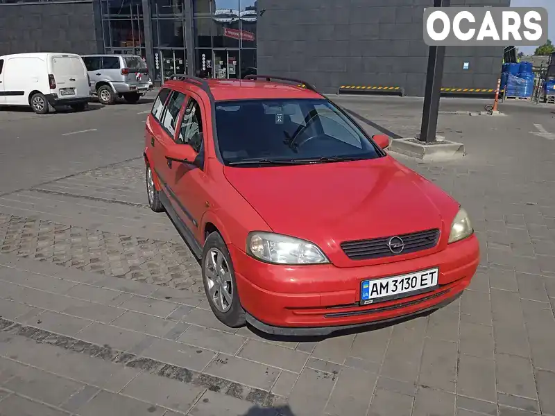 W0L0TGF35W2178269 Opel Astra 1998 Универсал 1.6 л. Фото 1