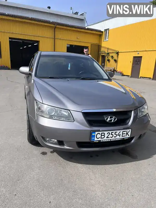 Седан Hyundai Sonata 2007 2 л. Ручна / Механіка обл. Чернігівська, Чернігів - Фото 1/11