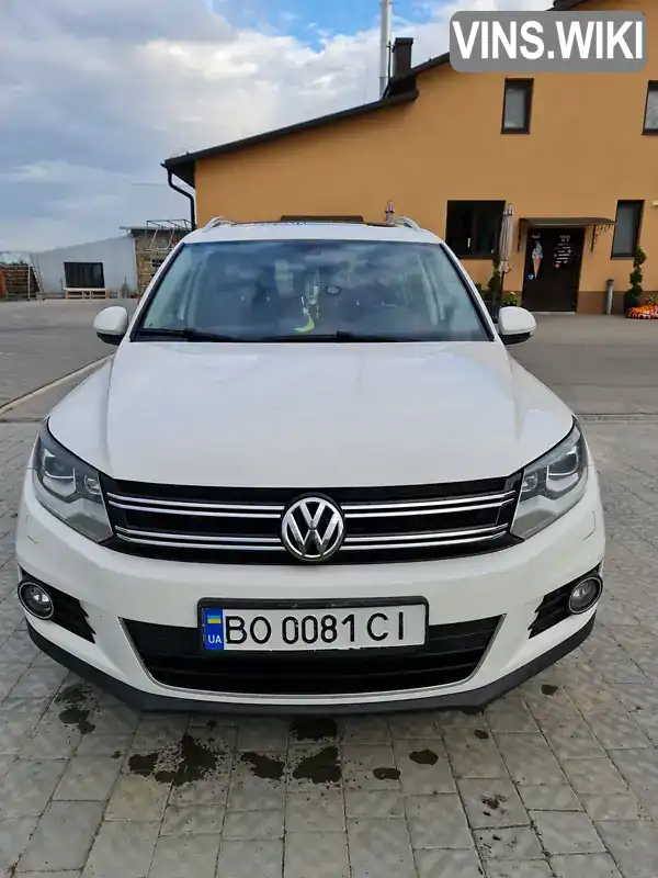 Позашляховик / Кросовер Volkswagen Tiguan 2013 1.97 л. Автомат обл. Тернопільська, Тернопіль - Фото 1/21